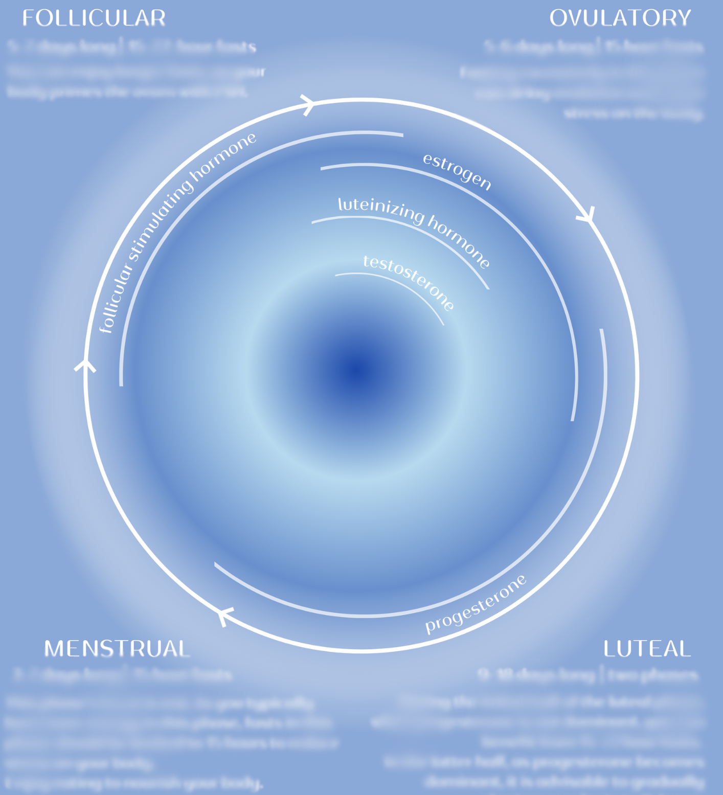 Infradian Fasting Chart