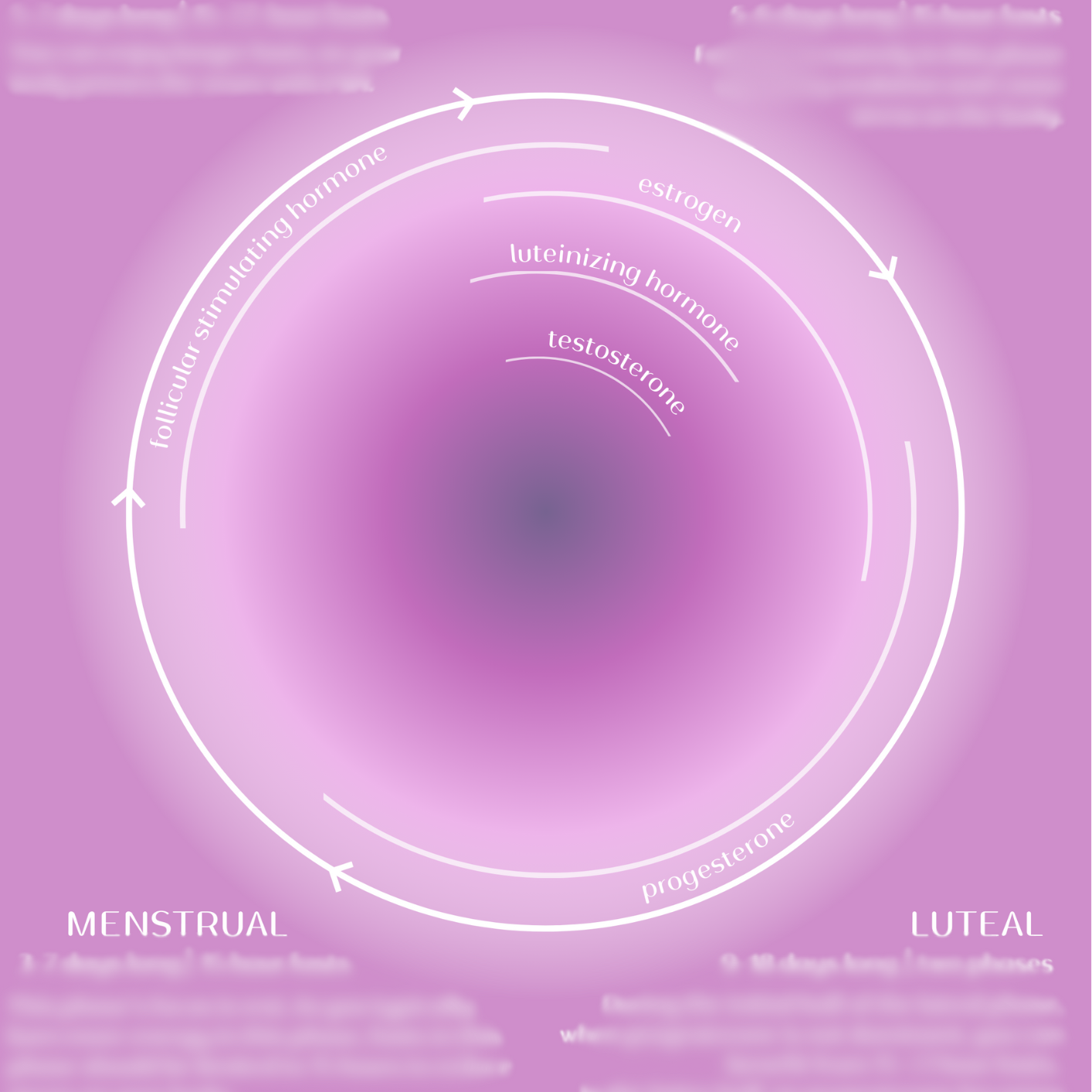Infradian Fasting Chart